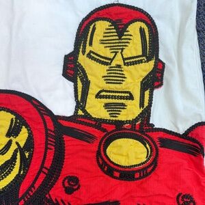 Pottery Barn Kids Marvel Iron Man Pillow Cover Sham